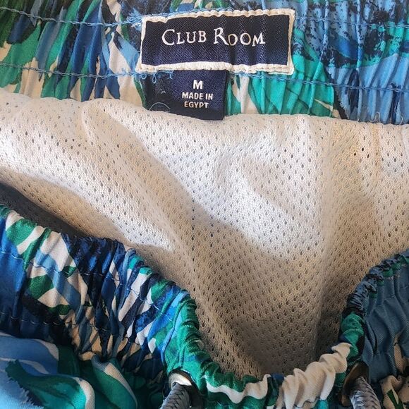 Club Room Swim Trunks, Sz. M - Picture 3 of 4